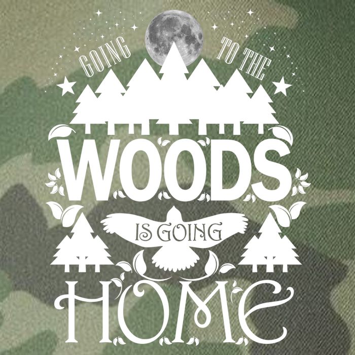 Go To The Woods Is Going Home Legacy Tie Dye Trucker Hat