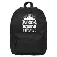 Go To The Woods Is Going Home 16 in Basic Backpack