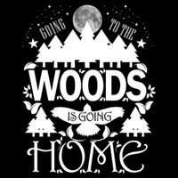 Go To The Woods Is Going Home 16 in Basic Backpack