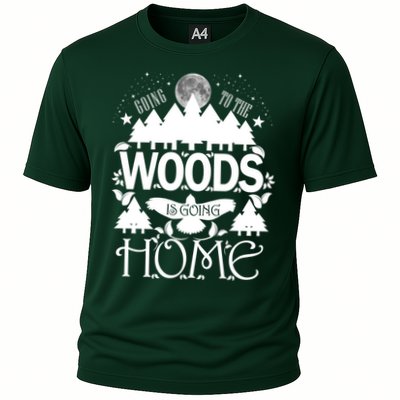 Go To The Woods Is Going Home Performance Shirt