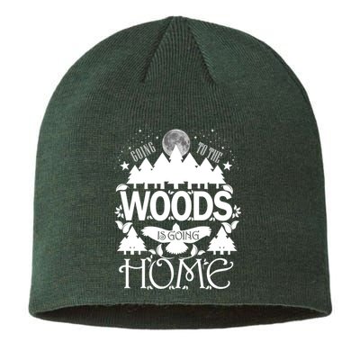 Go To The Woods Is Going Home Sustainable Beanie