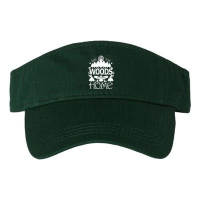 Go To The Woods Is Going Home Valucap Bio-Washed Visor