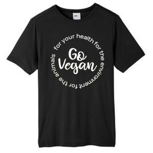 Go Vegan For Life Tall Fusion ChromaSoft Performance T-Shirt