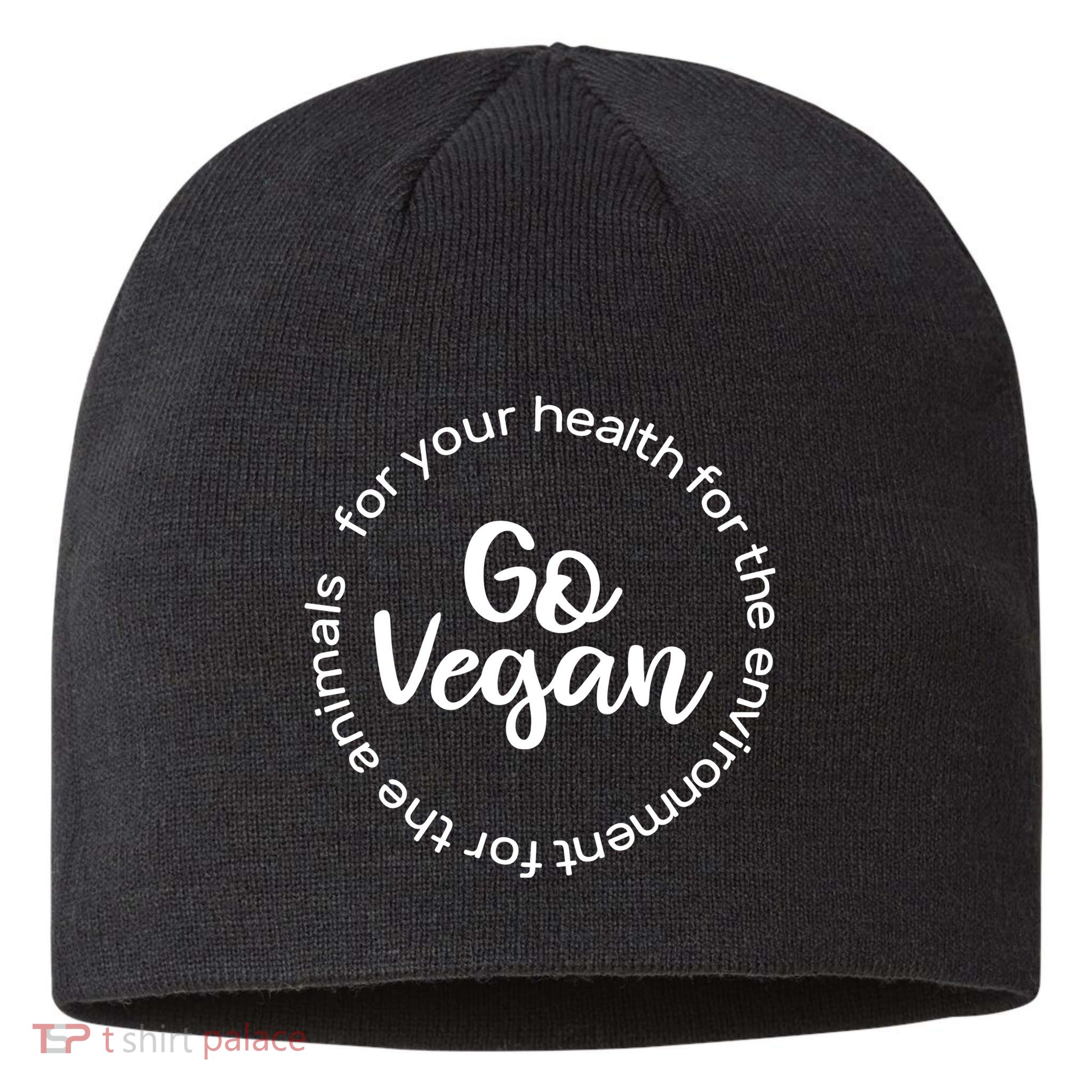 Go Vegan For Life Sustainable Beanie
