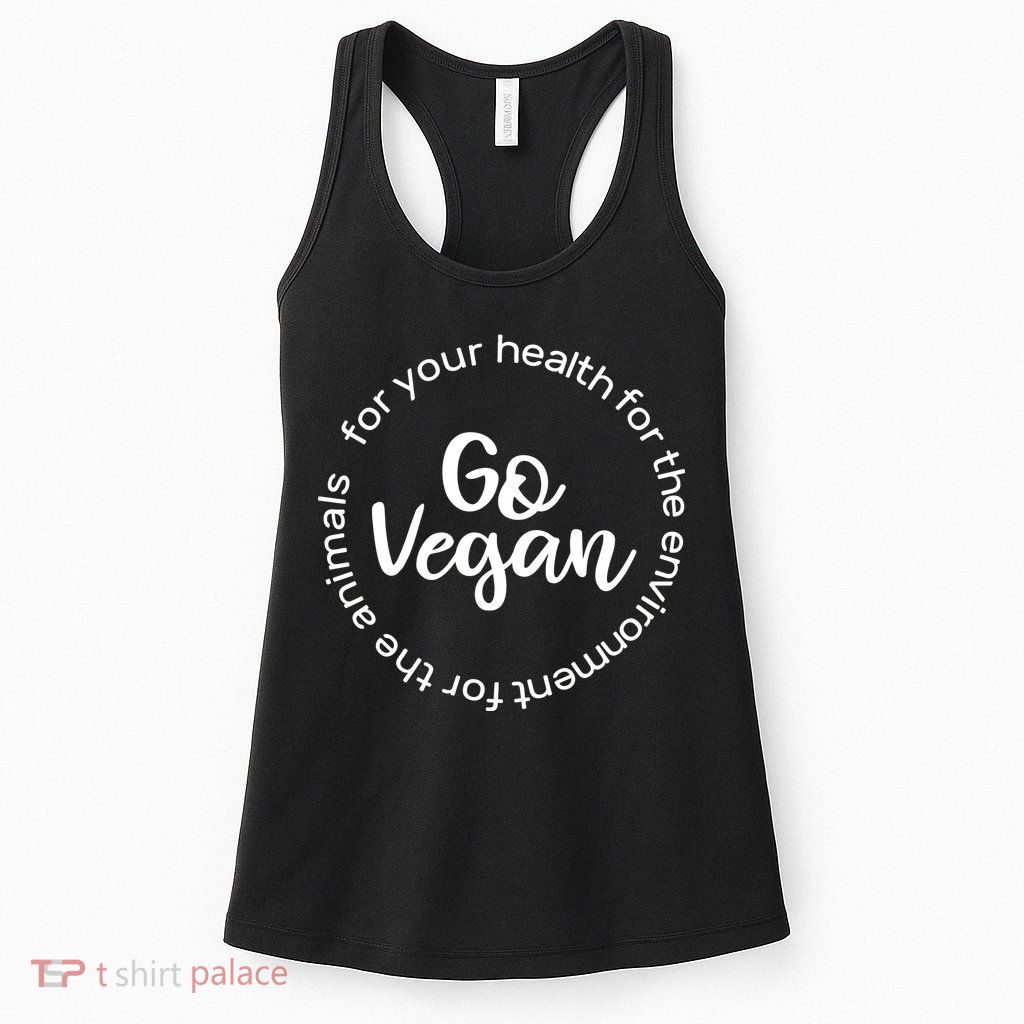 Go Vegan For Life Womens Tank Top