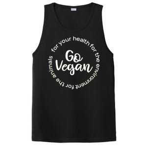 Go Vegan For Life PosiCharge Competitor Tank