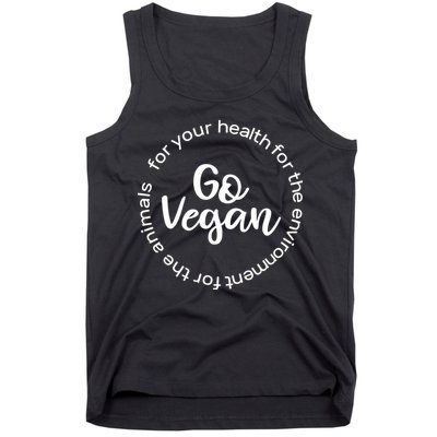 Go Vegan For Life Tank Top