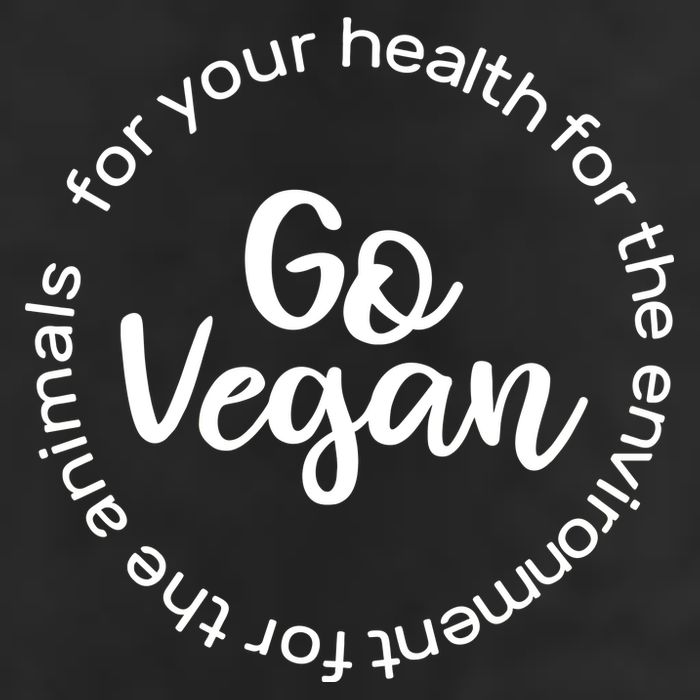 Go Vegan For Life Golf Towel