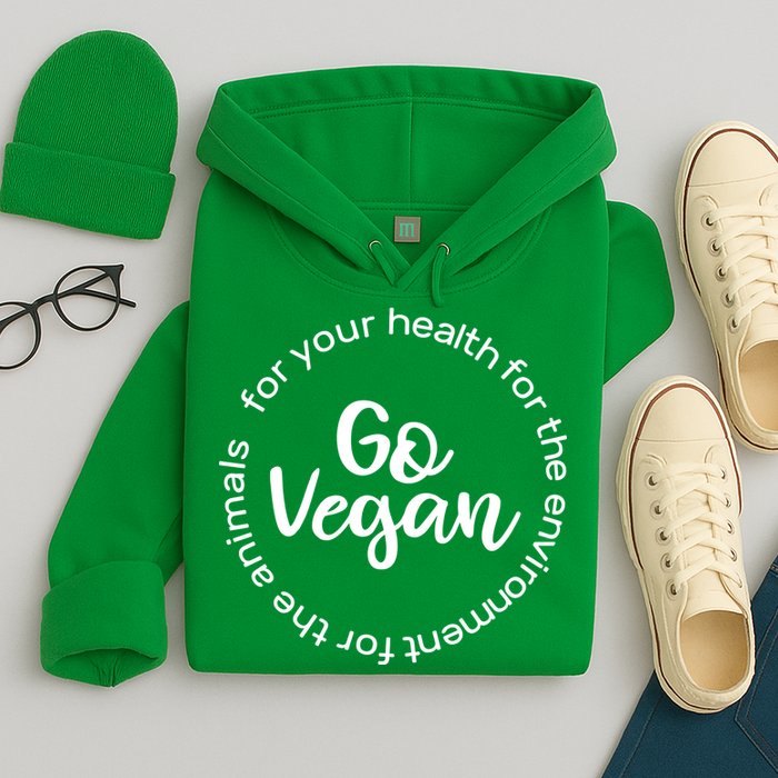 Go Vegan For Life Hoodie
