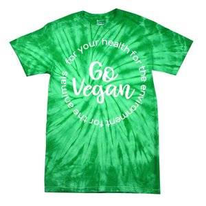 Go Vegan For Life Tie-Dye T-Shirt