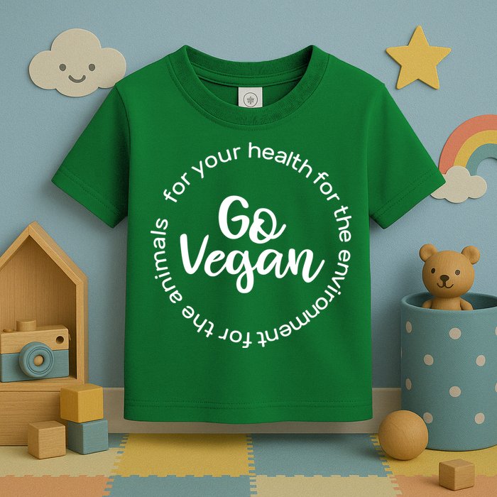 Go Vegan For Life Toddler T-Shirt
