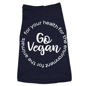 Go Vegan For Life Doggie Tank