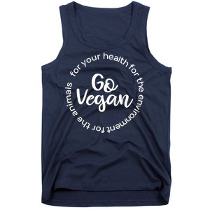 Go Vegan For Life Tank Top