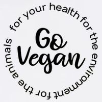 Go Vegan For Life Garment-Dyed Sweatshirt