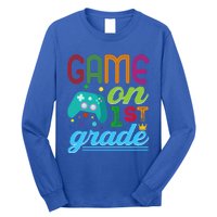 Game On 1St Grade First Video Controller Teacher Student Great Gift Long Sleeve Shirt