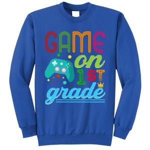 Game On 1St Grade First Video Controller Teacher Student Great Gift Sweatshirt