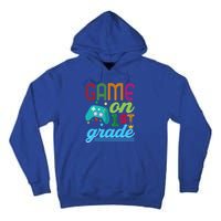 Game On 1St Grade First Video Controller Teacher Student Great Gift Tall Hoodie