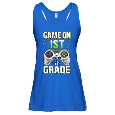 Game On 1St Grade Gift Funny Gamer Back To School Gift Ladies Essential Flowy Tank