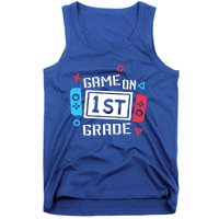 Game On 1St Grade Gift First Grade Back To School Gift Funny Gift Tank Top