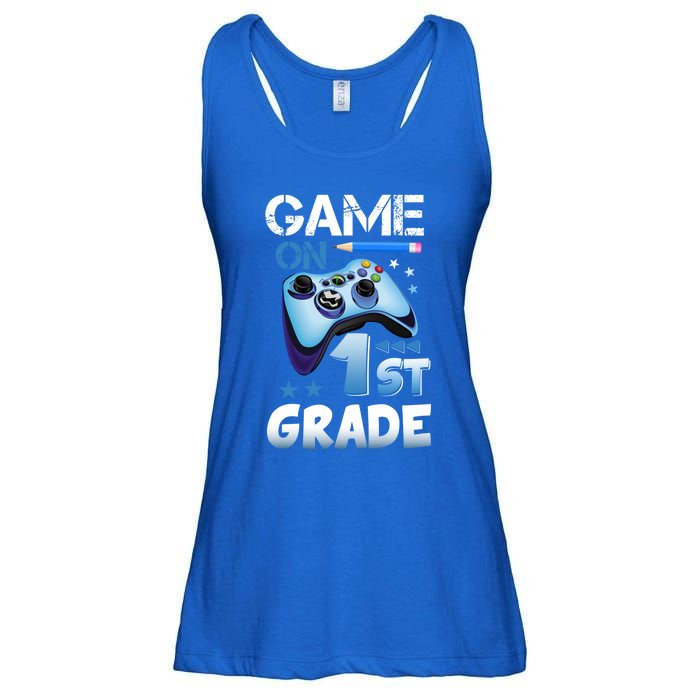 Game On 1St Grade First Day Gamer Back To School Funny Gift Ladies Essential Flowy Tank