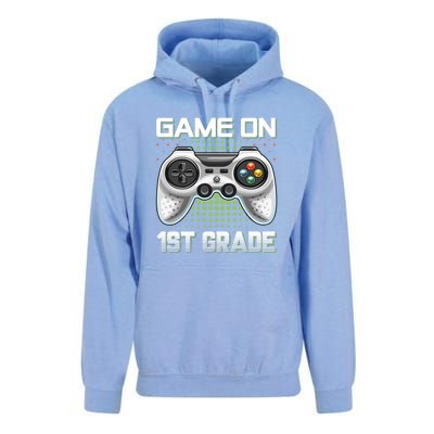 Game On 1St Grade Gamers Video Game Back To School Gift Unisex Surf Hoodie