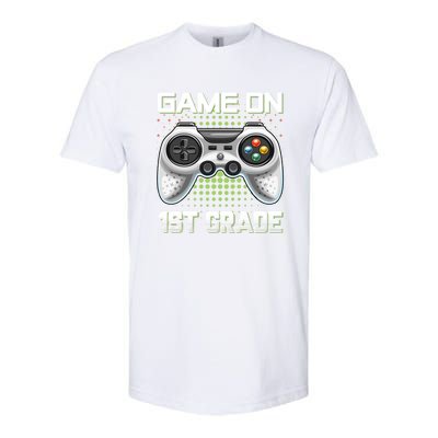 Game On 1St Grade Gamers Video Game Back To School Gift Softstyle CVC T-Shirt