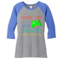 Game On 1St Grade Class Of 2031 Back To School Gifgift Women's Tri-Blend 3/4-Sleeve Raglan Shirt