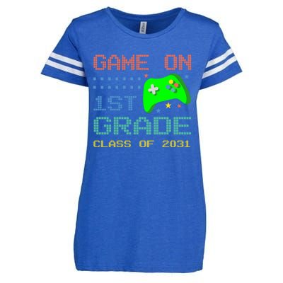 Game On 1St Grade Class Of 2031 Back To School Gifgift Enza Ladies Jersey Football T-Shirt