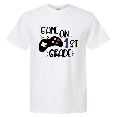 Game On 1St Grade (Remote Control) Gift Garment-Dyed Heavyweight T-Shirt