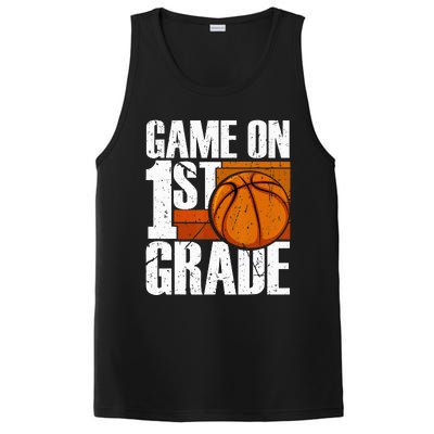 Game On 1st Grade Basketball Back To School First Grade Team PosiCharge Competitor Tank