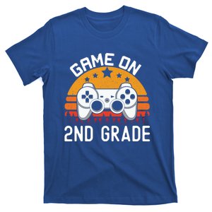 Game On 2Nd Grade Funny Back To School Second Grade Gift T-Shirt