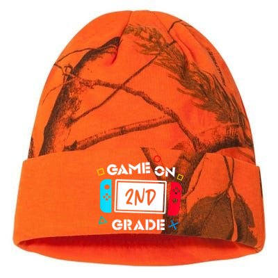 Game On 2Nd Grade Second Back To School First Day Of Gift Kati Licensed 12" Camo Beanie