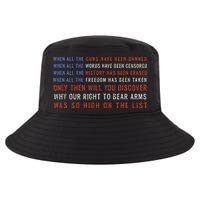 Gun Owner 2a Second Amendment Freedom Flag Quote Cool Comfort Performance Bucket Hat