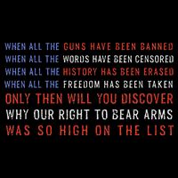 Gun Owner 2a Second Amendment Freedom Flag Quote Sweatshirt