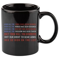Gun Owner 2a Second Amendment Freedom Flag Quote 11oz C Handle Ceramic Mug