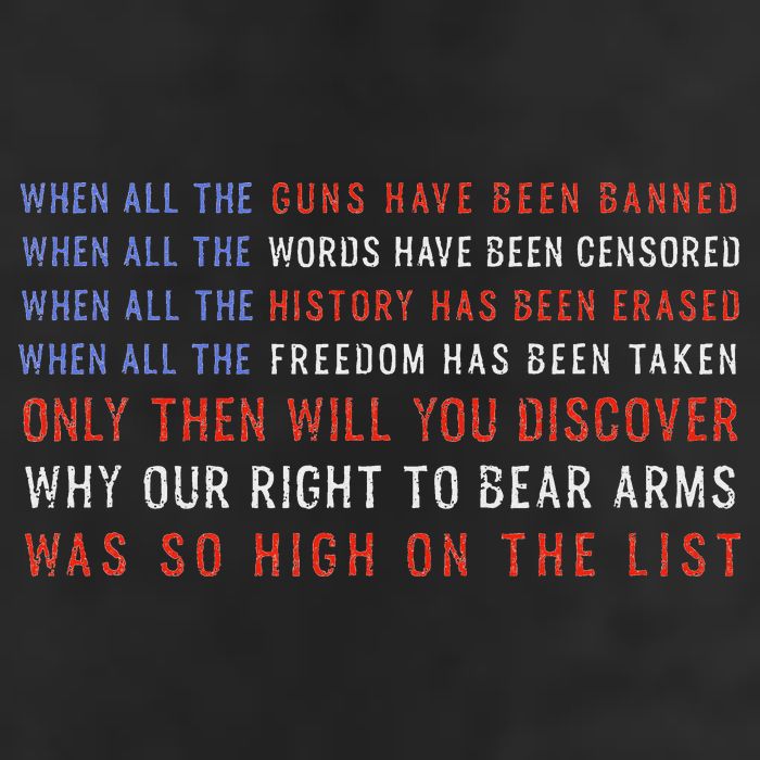 Gun Owner 2a Second Amendment Freedom Flag Quote 11oz C Handle Ceramic Mug