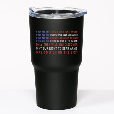 Gun Owner 2a Second Amendment Freedom Flag Quote Tumbler
