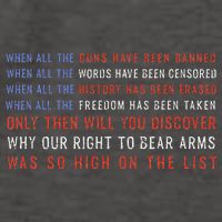 Gun Owner 2a Second Amendment Freedom Flag Quote Vector Backpack