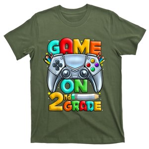 Game On 2nd Grade Back To School 2nd Grade Level Unlocked T-Shirt