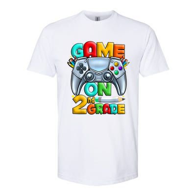 Game On 2nd Grade Back To School 2nd Grade Level Unlocked Softstyle CVC T-Shirt