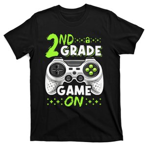 Game On 2nd Grade Back To School Funny Gamer T-Shirt