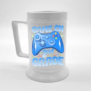 Game On 2Nd Grade Back To School Second Grade Video Games Great Gift Beer Stein