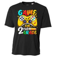 Game On 2nd Grade Back To School Gamer Cooling Performance Crew T-Shirt