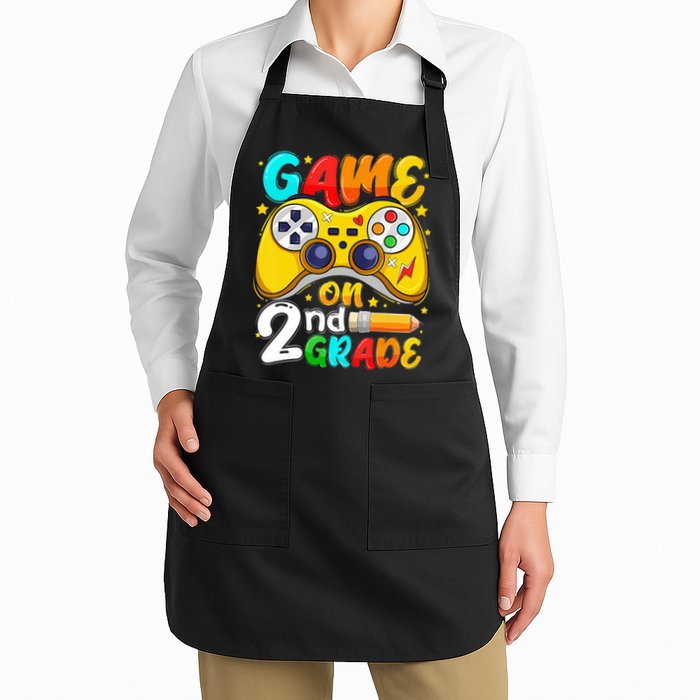 Game On 2nd Grade Back To School Gamer Apron