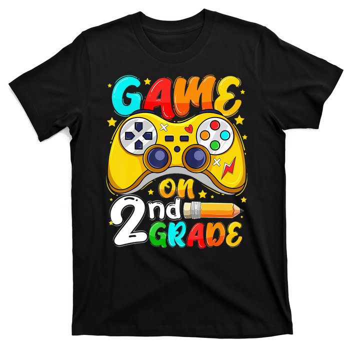 Game On 2nd Grade Back To School Gamer T-Shirt