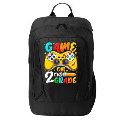 Game On 2nd Grade Back To School Gamer City Backpack