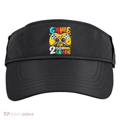 Game On 2nd Grade Back To School Gamer Adult Drive Performance Visor