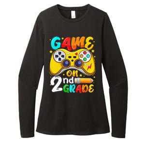 Game On 2nd Grade Back To School Gamer Womens CVC Long Sleeve Shirt