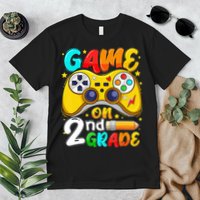 Game On 2nd Grade Back To School Gamer Premium T-Shirt