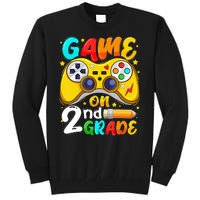 Game On 2nd Grade Back To School Gamer Tall Sweatshirt